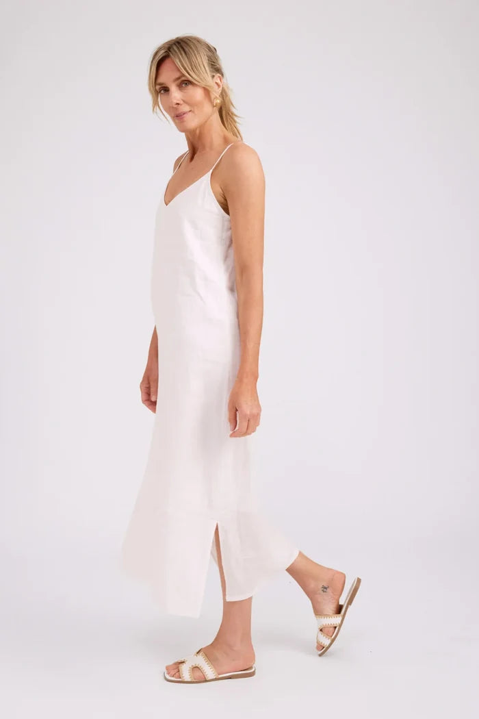 Studio Tank Maxi Dress White