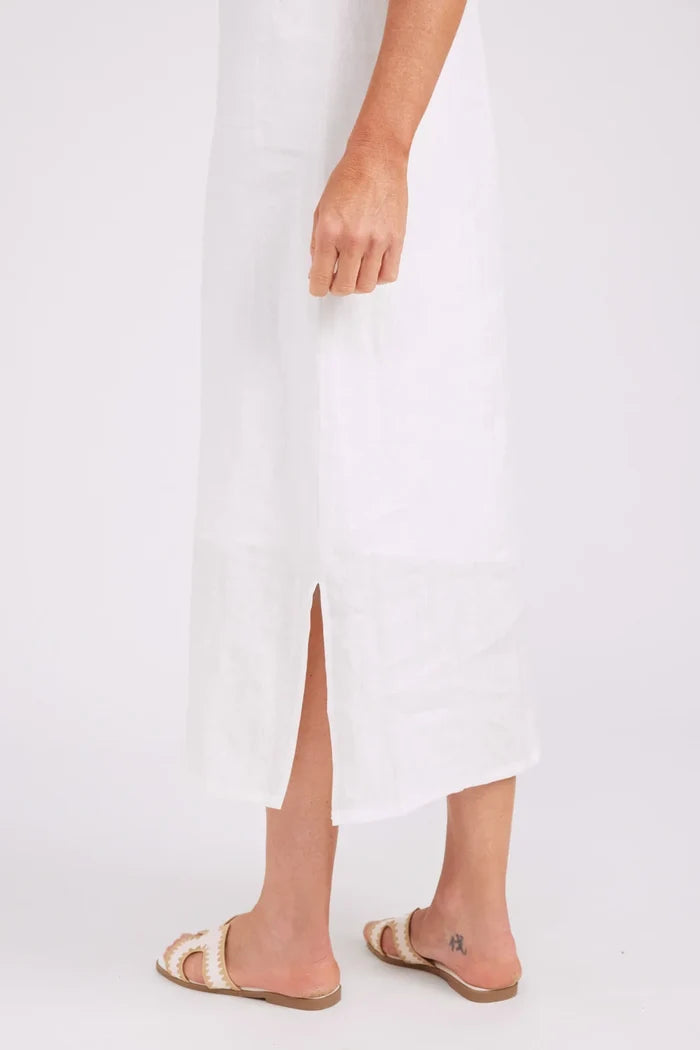 Studio Tank Maxi Dress White