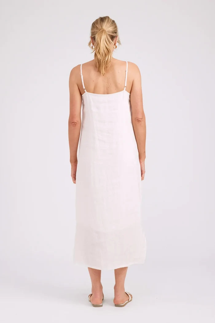Studio Tank Maxi Dress White