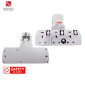 SUM TS333N 3-Way T-Adaptor Socket with Neon Switch 13A