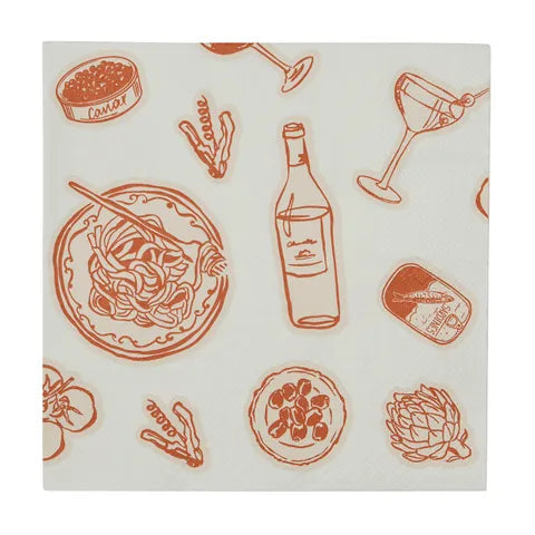Taormina Lunch Napkin 20pk