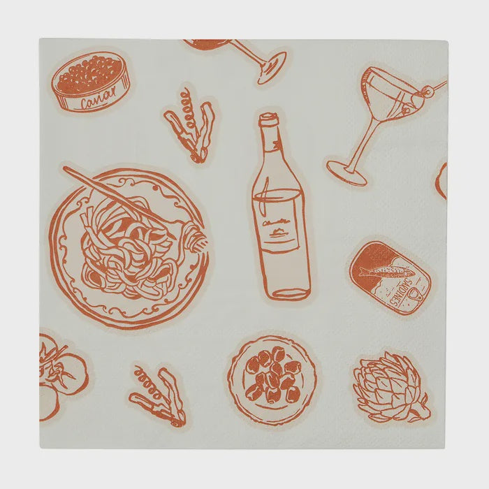 Taormina Lunch Napkin 20pk