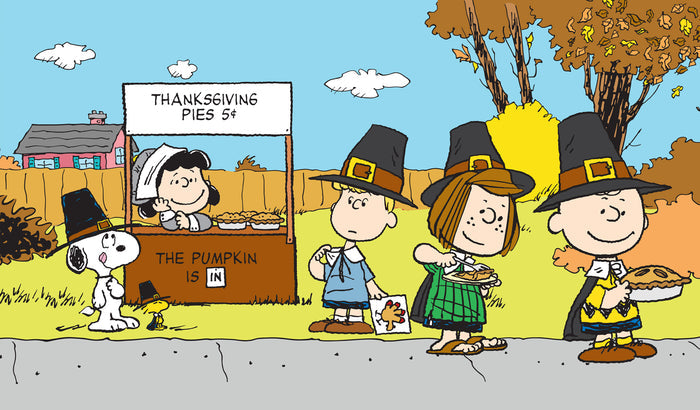 Thanksgiving Pies | 2-Car Peanuts® Garage Door Cover