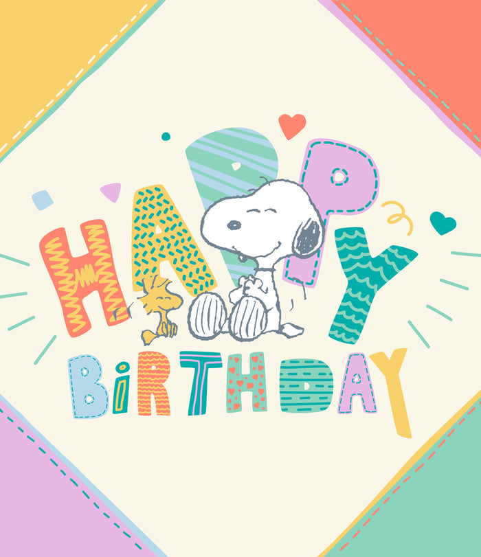 Time to Celebrate! | 1-Car Peanuts® Garage Door Cover
