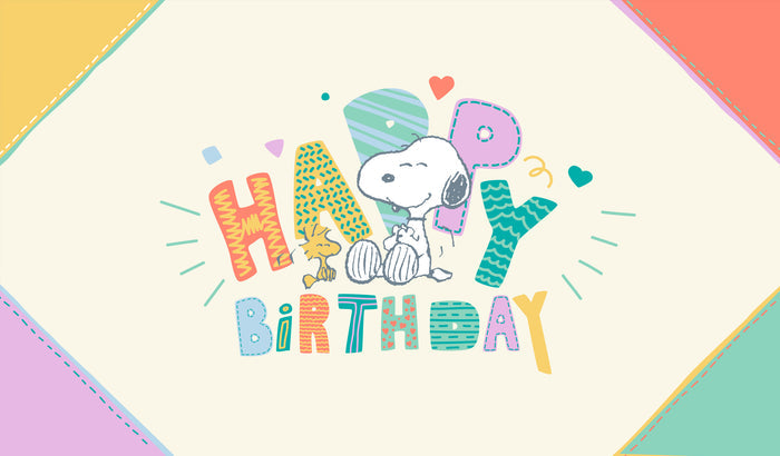 Time to Celebrate! | 2-Car Peanuts® Garage Door Cover