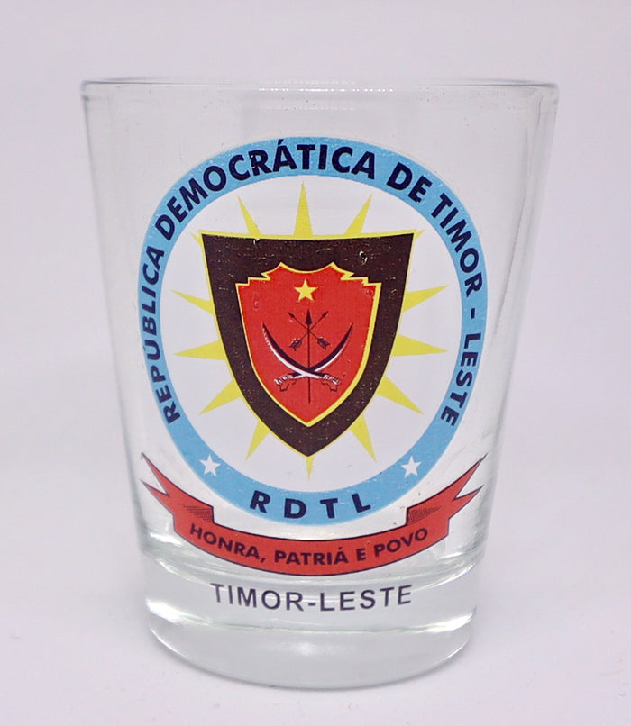 Timor-Leste (East Timor) Coat Of Arms Shot Glass