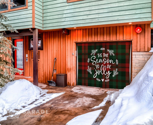 'Tis the Season | 1-Car Garage Door Cover