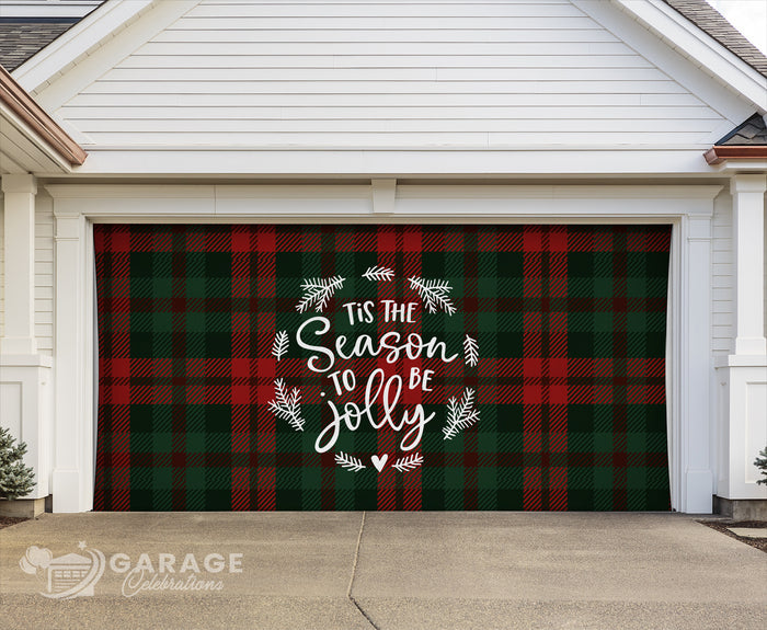 'Tis the Season | 2-Car Garage Door Cover