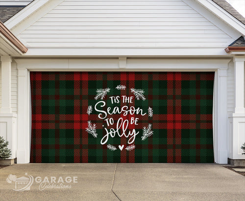 'Tis the Season | 2-Car Garage Door Cover