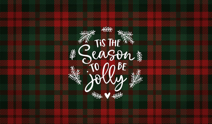 'Tis the Season | 2-Car Garage Door Cover