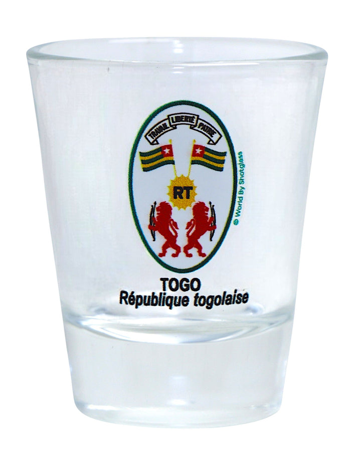 Togo Coat Of Arms Shot Glass