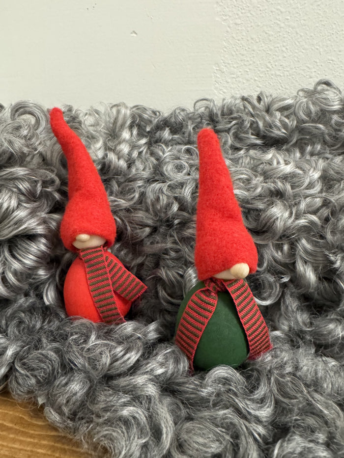 Tomte Victor with Striped Scarf