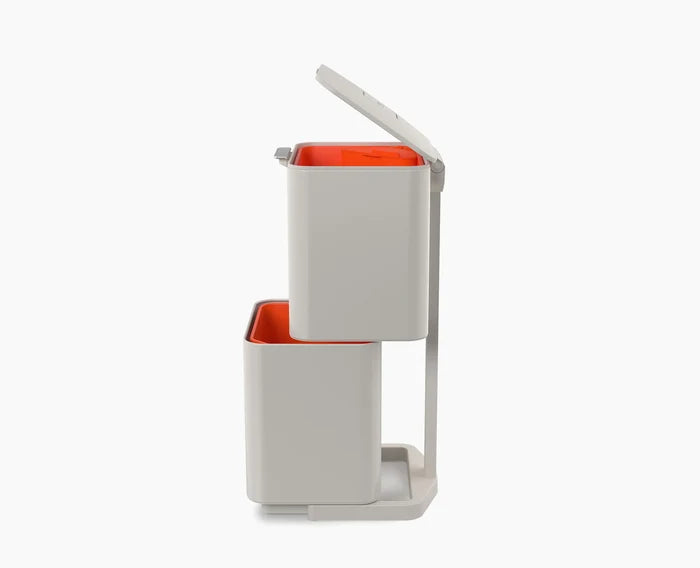 [half-width] Totem Compact 40L Stone Waste & Recycling Bin Starter Set - BU00027 - Image 3