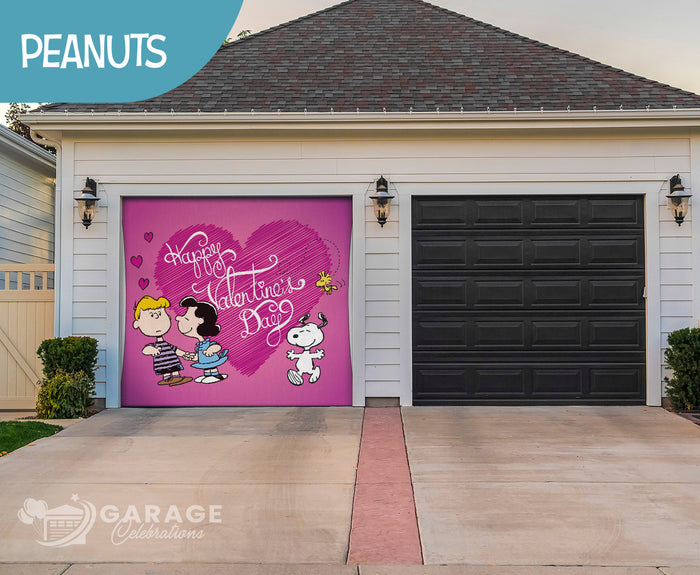 Unrequited Valentine | 1-Car Peanuts® Garage Door Cover