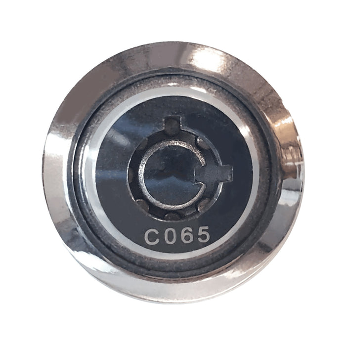 Close-up of Viper Tool Storage tubular cam lock