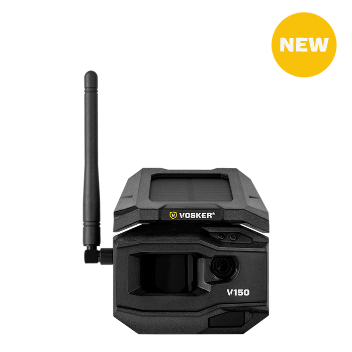VOSKER V150 Solar Powered LTE Cellular Outdoor Security Camera | V150