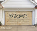 "We The People" | 2-Car Garage Door Cover