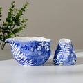 Willow Ceramic Matcha Set with Bowl and Chasen Holder