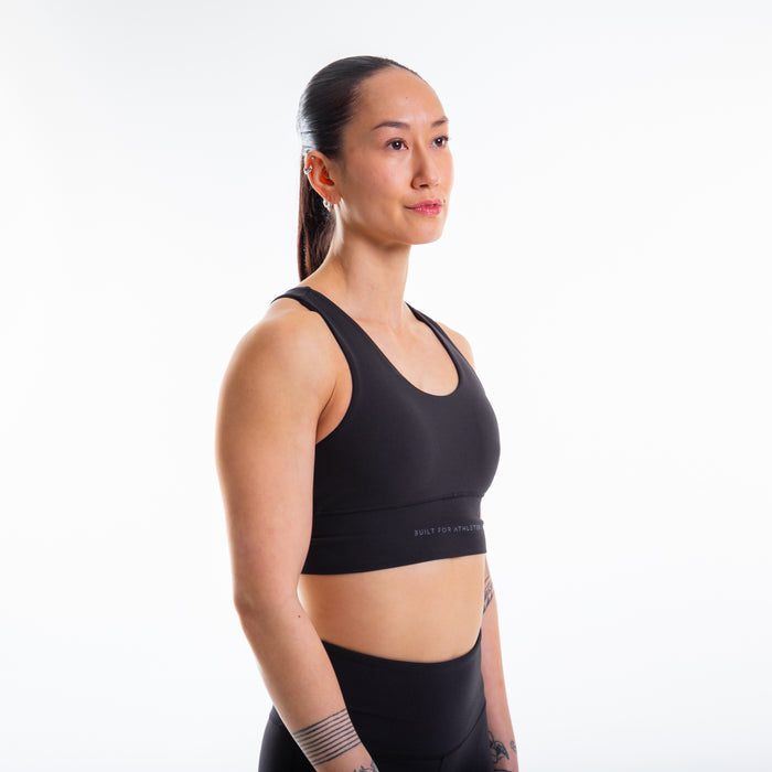 Women's Black Sports Bra