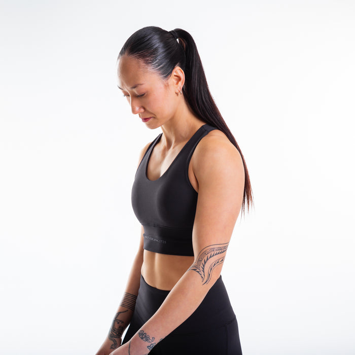 Women's Black Sports Bra