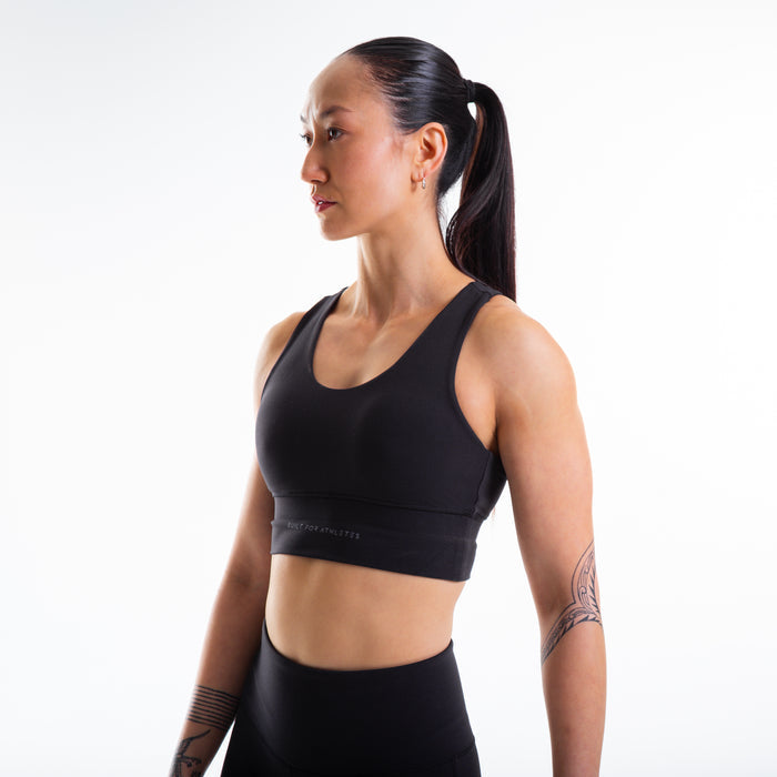 Women's Black Sports Bra