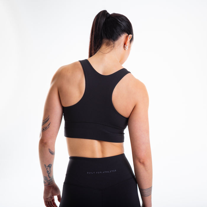 Women's Black Sports Bra