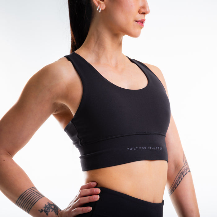 Women's Black Sports Bra