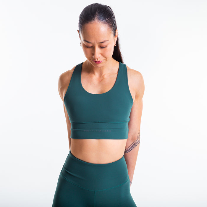 Women's Forest Green Sports Bra