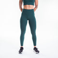 Women's Forest Green Training Leggings