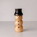Wood Snowman Top Hat Small