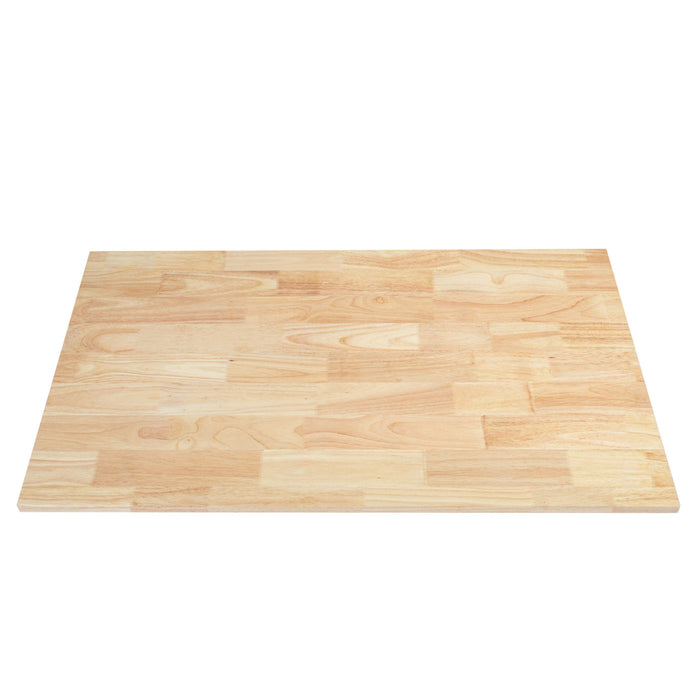 41-inch solid wood butcher block worktop for rolling tool cabinet