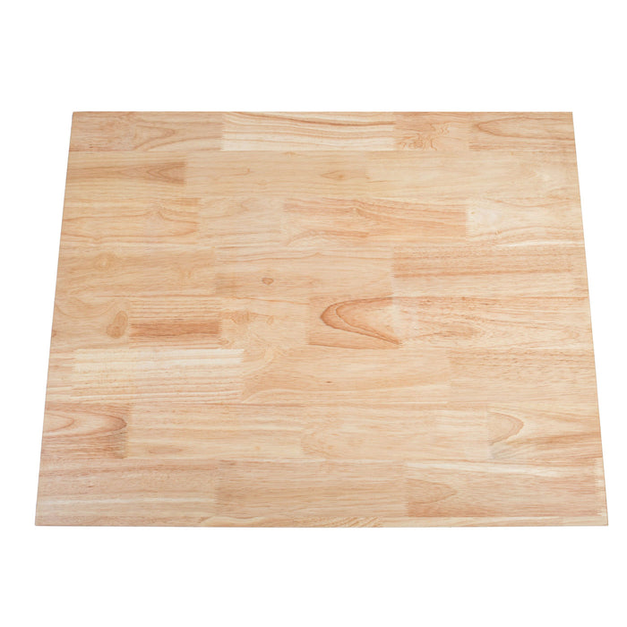 Top view of Viper Tool Storage butcher block worktop for 30-inch rolling cabinet