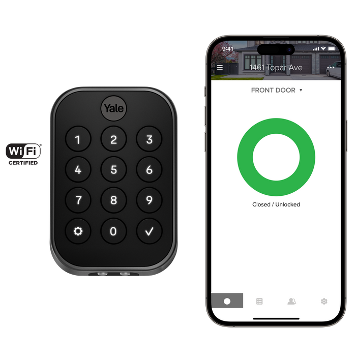 Marketing image of the Yale Assure Lock 2 Key-Free Keypad Deadbolt – Wi-Fi | YRD430-WF1