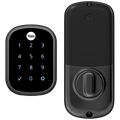 Marketing image of the Yale Real Living YRD156 Touchscreen Deadbolt – Z-Wave Plus | YRD156-ZW2