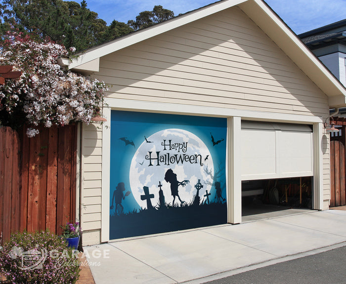 Zombies Rising | 1-Car Garage Door Cover