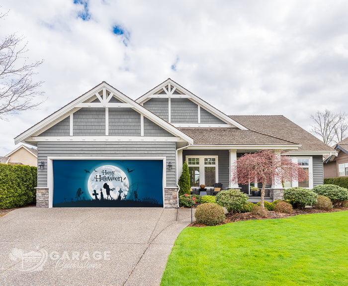 Zombies Rising | 2-Car Garage Door Cover